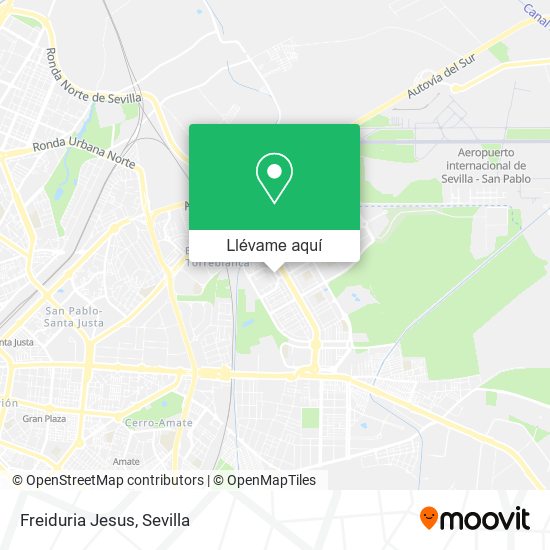 Mapa Freiduria Jesus