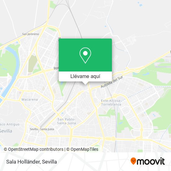 Mapa Sala Holländer