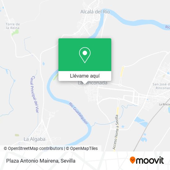 Mapa Plaza Antonio Mairena