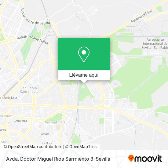 Mapa Avda. Doctor Miguel Rios Sarmiento 3