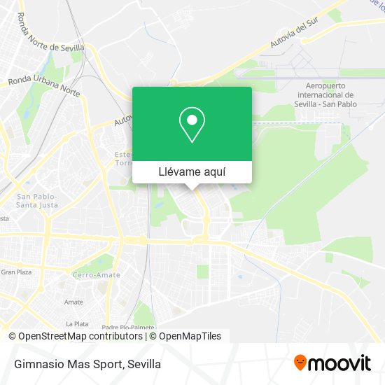Mapa Gimnasio Mas Sport