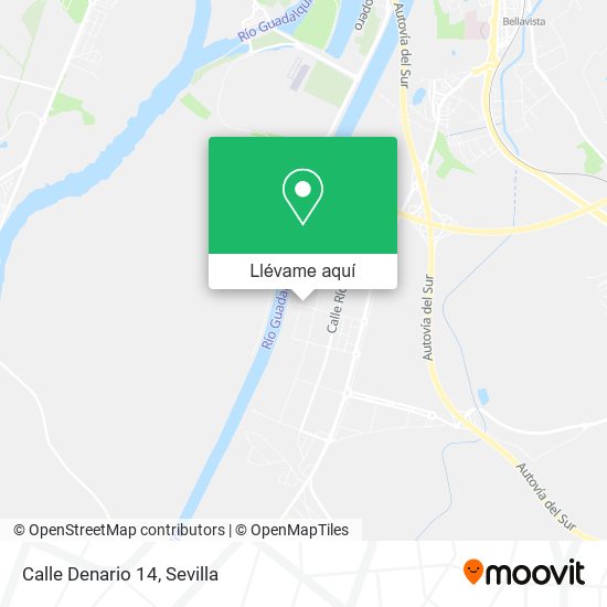 Mapa Calle Denario 14