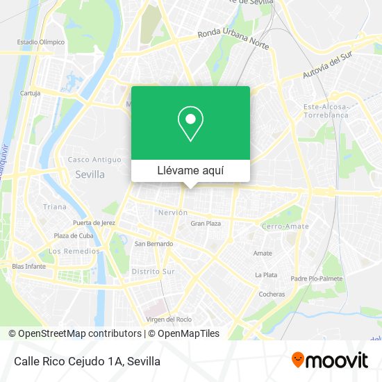Mapa Calle Rico Cejudo 1A