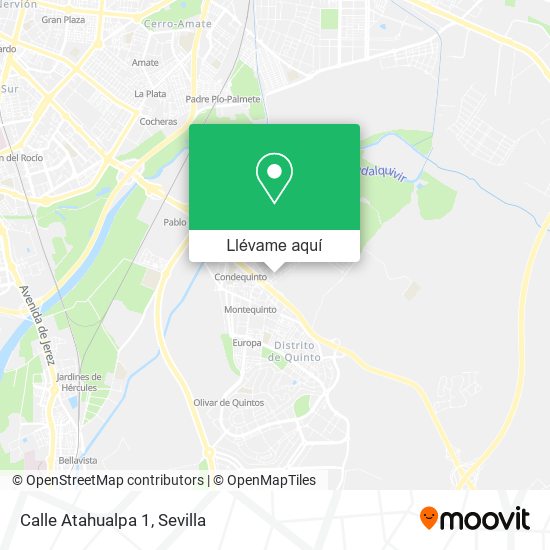 Mapa Calle Atahualpa 1