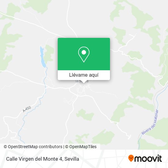 Mapa Calle Virgen del Monte 4