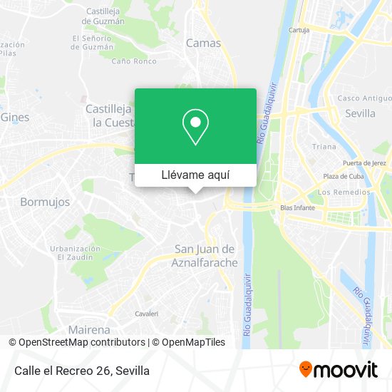 Mapa Calle el Recreo 26