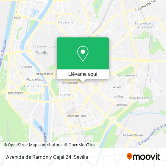 Mapa Avenida de Ramón y Cajal 24