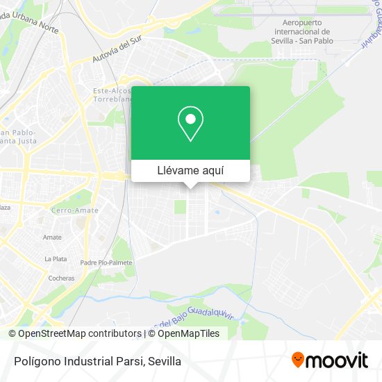 Mapa Polígono Industrial Parsi