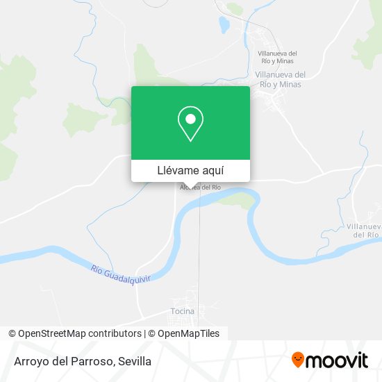 Mapa Arroyo del Parroso