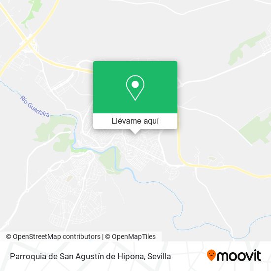 Mapa Parroquia de San Agustín de Hipona