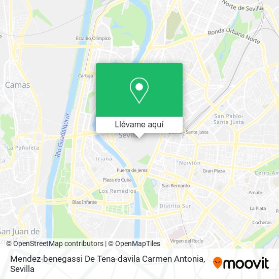 Mapa Mendez-benegassi De Tena-davila Carmen Antonia
