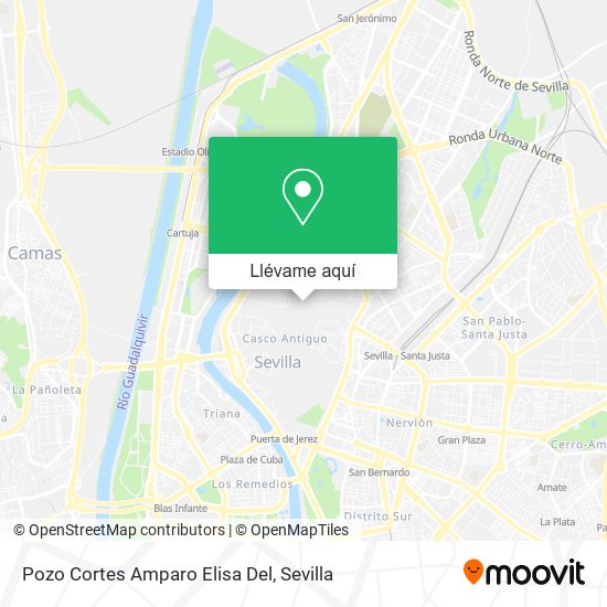 Mapa Pozo Cortes Amparo Elisa Del