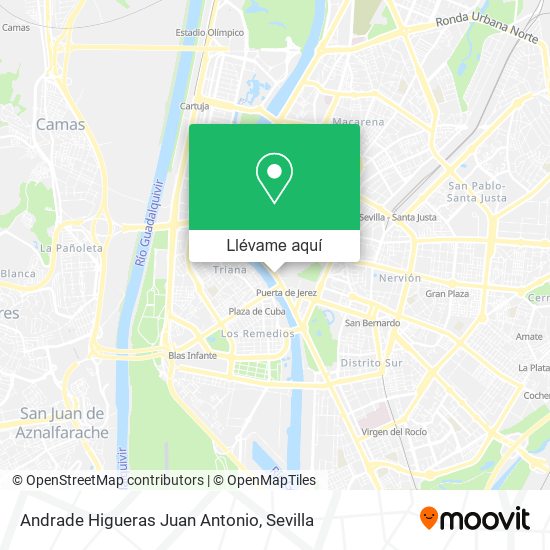 Mapa Andrade Higueras Juan Antonio