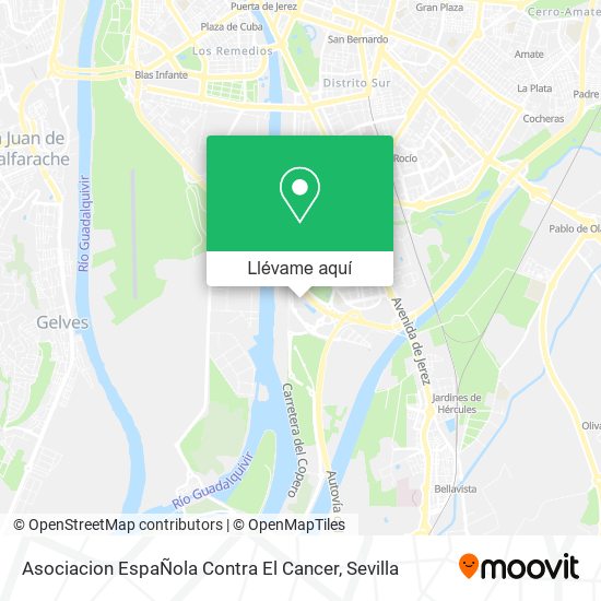 Mapa Asociacion EspaÑola Contra El Cancer