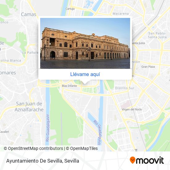 Mapa Ayuntamiento De Sevilla