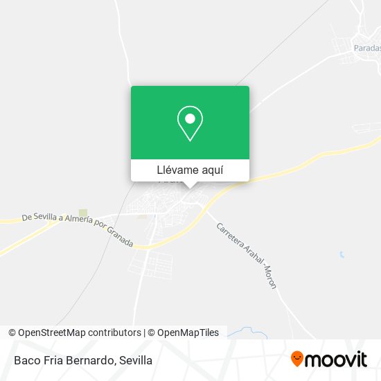 Mapa Baco Fria Bernardo