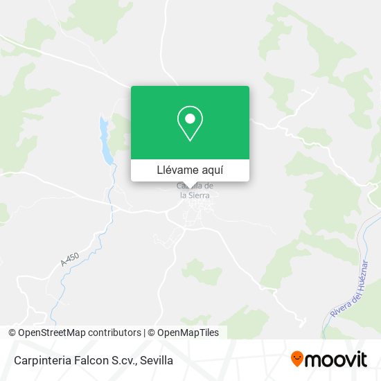 Mapa Carpinteria Falcon S.cv.