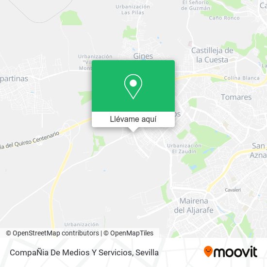 Mapa CompaÑia De Medios Y Servicios
