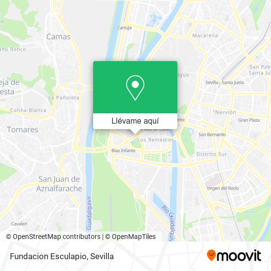 Mapa Fundacion Esculapio