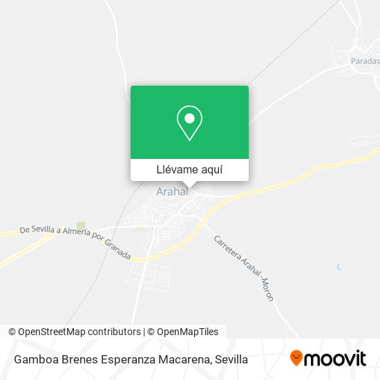 Mapa Gamboa Brenes Esperanza Macarena