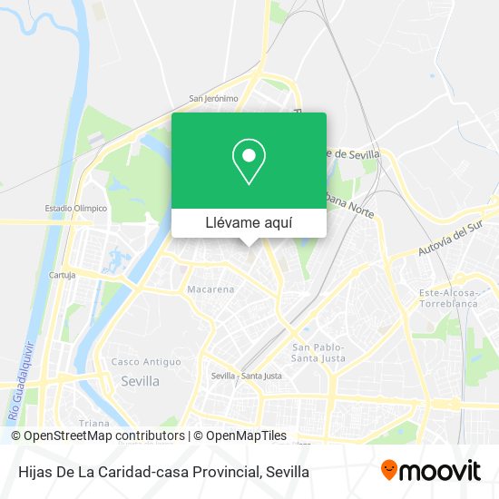 Mapa Hijas De La Caridad-casa Provincial