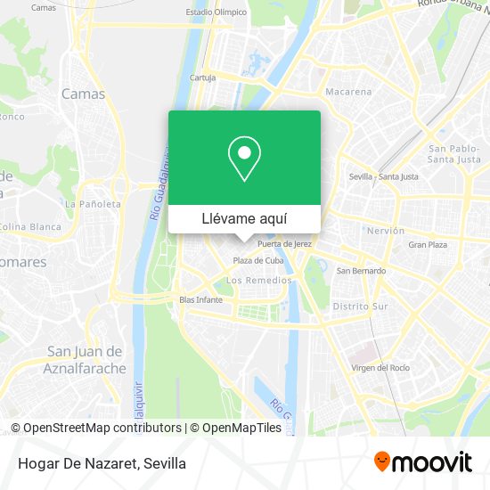 Mapa Hogar De Nazaret