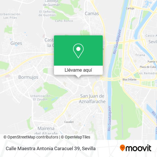 Mapa Calle Maestra Antonia Caracuel 39