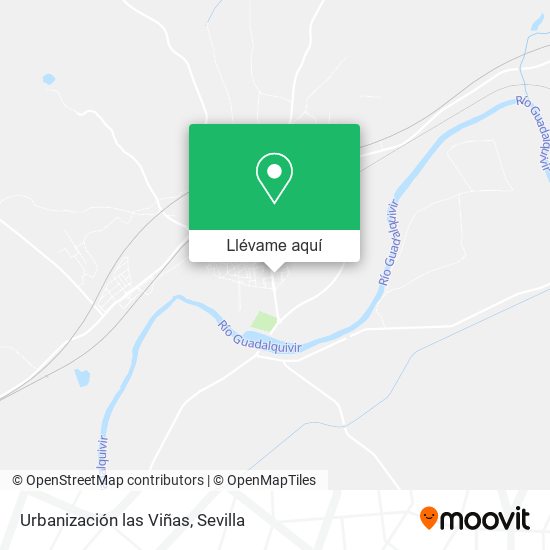 Mapa Urbanización las Viñas