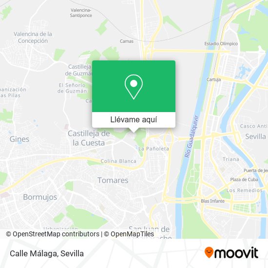 Mapa Calle Málaga