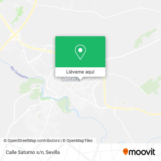 Mapa Calle Saturno s/n