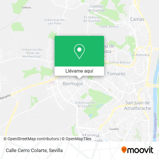 Mapa Calle Cerro Colarte