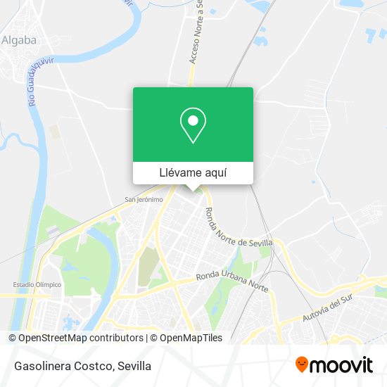 Mapa Gasolinera Costco