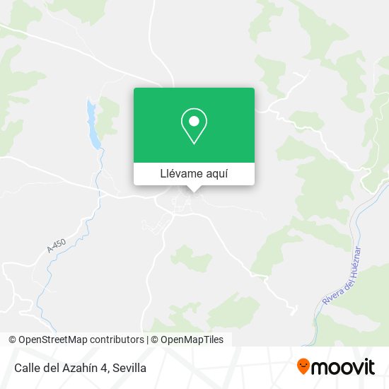Mapa Calle del Azahín 4