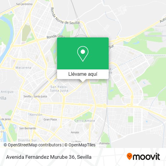 Mapa Avenida Fernández Murube 36