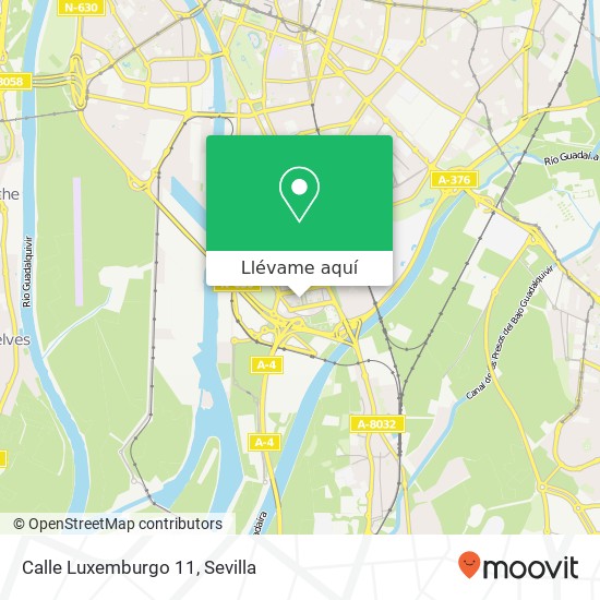 Mapa Calle Luxemburgo 11