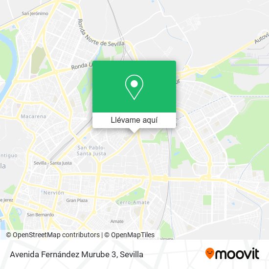 Mapa Avenida Fernández Murube 3