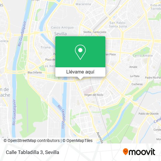 Mapa Calle Tabladilla 3