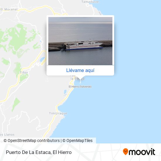 Mapa Puerto De La Estaca