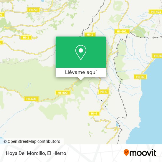 Mapa Hoya Del Morcillo