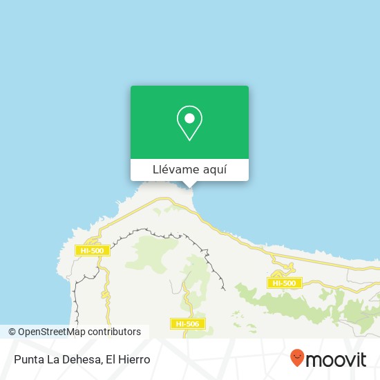 Mapa Punta La Dehesa