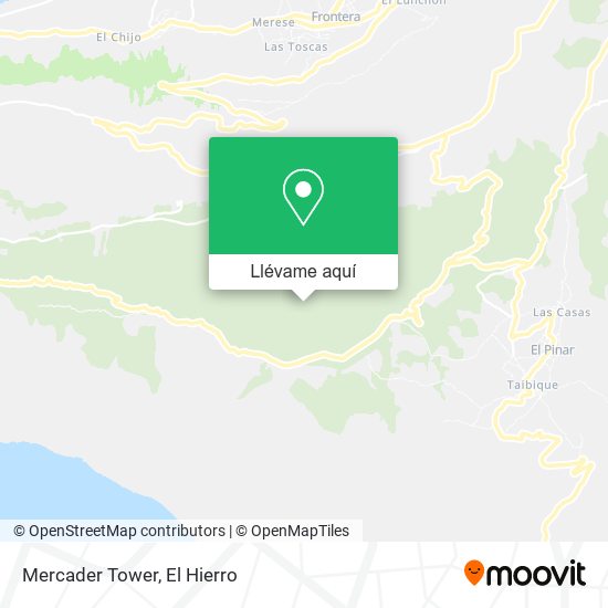 Mapa Mercader Tower