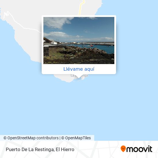 Mapa Puerto De La Restinga