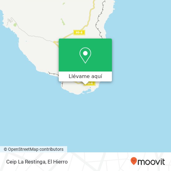 Mapa Ceip La Restinga