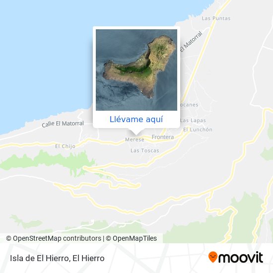 Mapa Isla de El Hierro