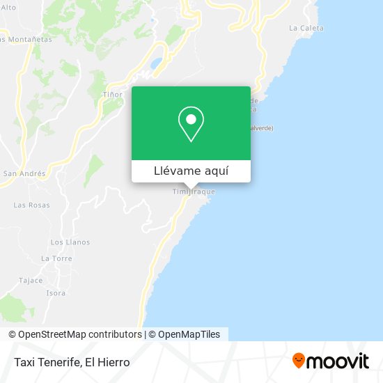 Mapa Taxi Tenerife