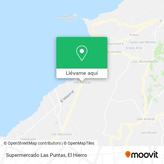 Mapa Supermercado Las Puntas