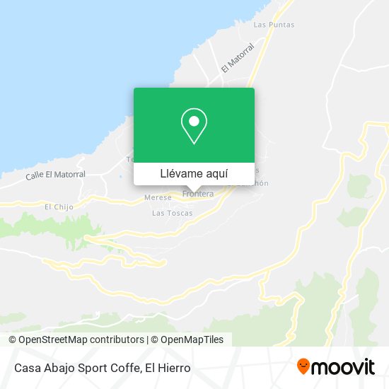 Mapa Casa Abajo Sport Coffe