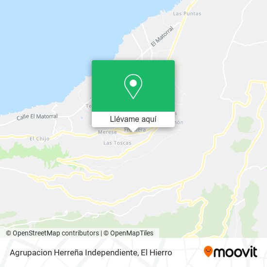 Mapa Agrupacion Herreña Independiente