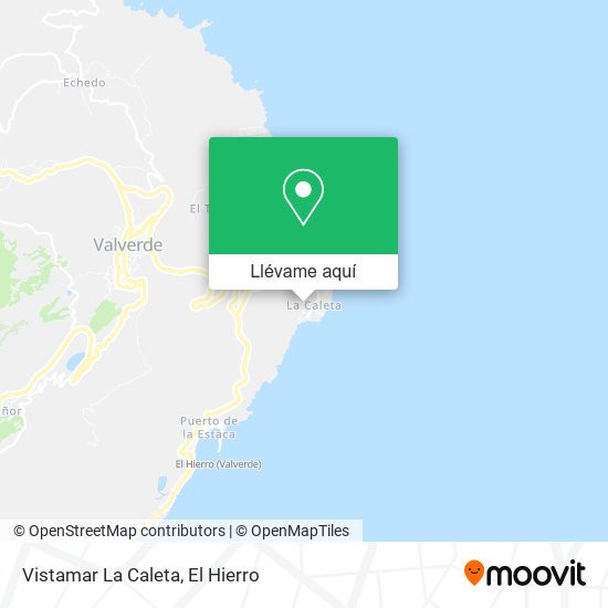 Mapa Vistamar La Caleta