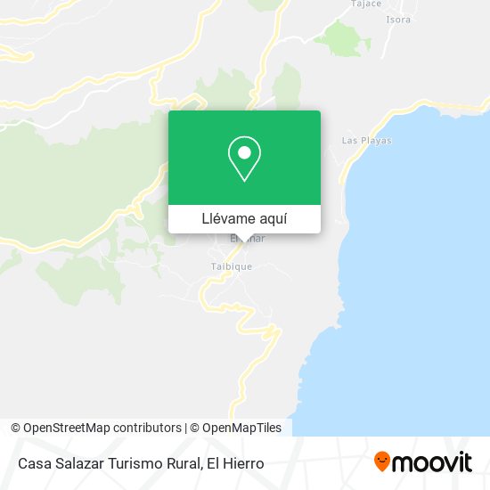 Mapa Casa Salazar Turismo Rural